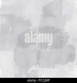 light grey watercolor cloudscape pattern, vector illustration Stock Vector