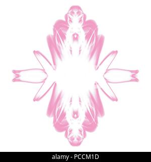 pink floral ornament watercolor background pattern, vector illustration Stock Vector