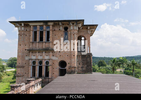Kellie's Castle in Batu Gajah, Ipoh, is one of the most famous and important landmark in Perak state. Here was the prove of the history Ipoh. Stock Photo