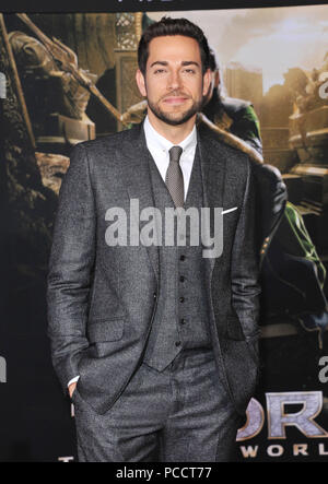 Zach Levi at the Thor: The Dark World' premiere at the El Capitan theatre in Los Angeles.Zach Levi 215 ------------- Red Carpet Event, Vertical, USA, Film Industry, Celebrities,  Photography, Bestof, Arts Culture and Entertainment, Topix Celebrities fashion /  Vertical, Best of, Event in Hollywood Life - California,  Red Carpet and backstage, USA, Film Industry, Celebrities,  movie celebrities, TV celebrities, Music celebrities, Photography, Bestof, Arts Culture and Entertainment,  Topix, Three Quarters, vertical, one person,, from the year , 2013, inquiry tsuni@Gamma-USA.com Stock Photo