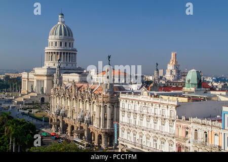 El Capitolio building, parliamentary, in Havana, Cuba Stock Photo