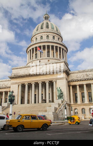 El Capitolio building, parliamentary, in Havana, Cuba Stock Photo