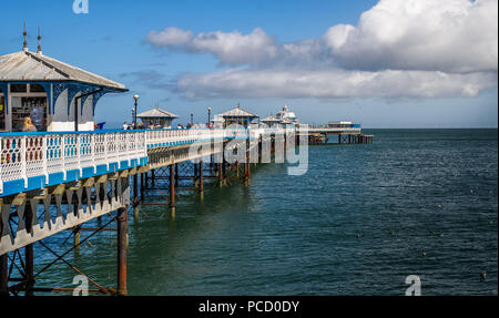 Llandudno Pier Conwy North Wales Stock Photo - Alamy