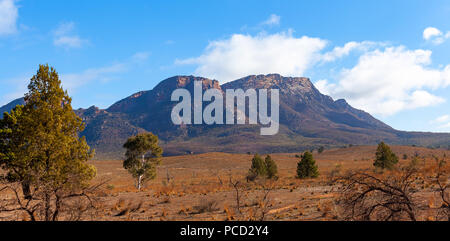 Rugged peaks of Flinders Ranges in South Australia Stock Photo