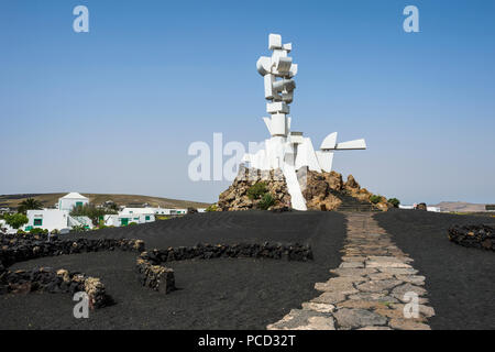 Monumento al Campesino, Lanzarote, Canary Islands, Spain, Atlantic, Europe Stock Photo