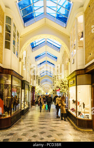 Burlington Arcade, Piccadilly, London, England, United Kingdom, Europe Stock Photo