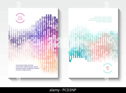 Vector geometric cover design Stock Vector