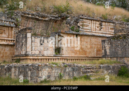 Palace, Labna Archaeological Site, Mayan Ruins, Puuc style, Yucatan, Mexico, North America Stock Photo