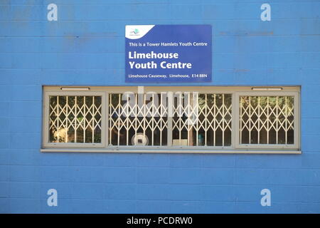 Limehouse Youth Centre London Stock Photo