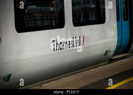 Govia Thameslink could be stripped of its franchise to run commuter trains in southern England if services do not rapidly improve.  Featuring: Atmosphere, View Where: London, England, United Kingdom When: 01 Jul 2018 Credit: Wheatley/WENN Stock Photo