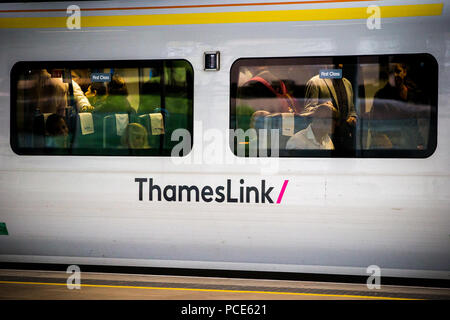 Govia Thameslink could be stripped of its franchise to run commuter trains in southern England if services do not rapidly improve.  Featuring: Atmosphere, View Where: London, England, United Kingdom When: 01 Jul 2018 Credit: Wheatley/WENN Stock Photo