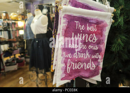 Dragonfly Dry Goods Women's clothing store in Great Falls, Montana, USA Stock Photo