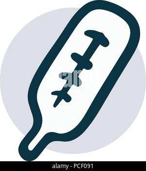 medical stretcher sketch icon Stock Vector