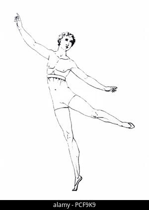 54 Arabesque Blasis 1 Stock Photo