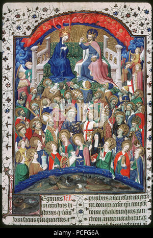 103 Breviaire De Louis De Guyenne Chateauroux F387 Paradis Celeste Stock Photo Alamy