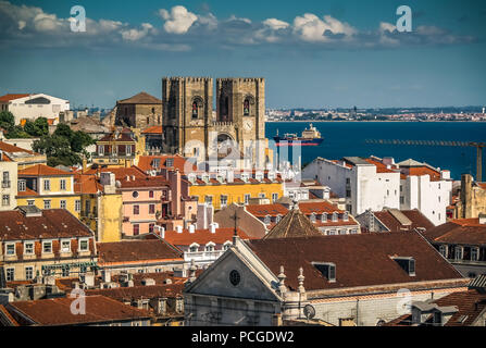 Portugal, Lisbon Cathedral (Portuguese: Santa Maria Maior de Lisboa or ...