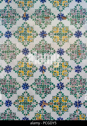 Lisbon. Typical tiles (Azulejos) Stock Photo