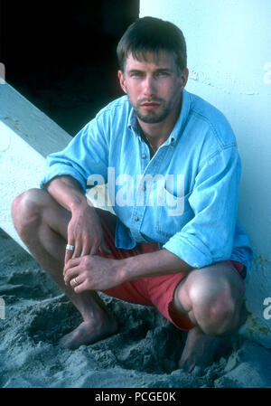 MALIBU, CA - MAY 10: (EXCLUSIVE) Actor Stephen Baldwin poses at exclusive photo shoot on May 10, 1992 in Malibu, California. Photo by Barry King/Alamy Stock Photo Stock Photo