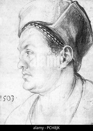Albrecht Dürer - Willibald Pirckheimer - Stock Photo