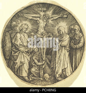 Albrecht Dürer - The Crucifixion called the Sword Pommel of Maximilian ( 1943.3.3538). Stock Photo