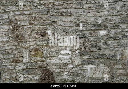 Texture of an old stone wall. Stock Photo