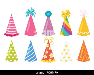 happy birthday, party hats accessory 