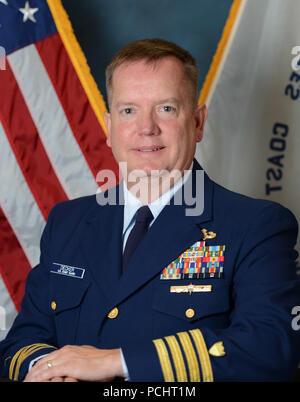 Captain Timothy Decker poses for his official portrait July 30, 2018 ...