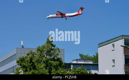 Flugzeug, Kurt-Schumacher-Platz, Reinickendorf, Berlin, Deutschland Stock Photo