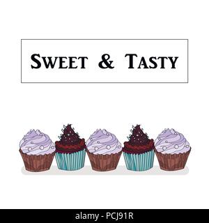 Logo, sign, style for the confectionery, bakery shop. Lettering, Stock Vector