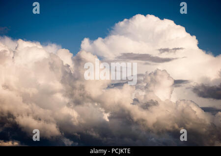 Dark clouds come rolling in over Lake Huron Stock Photo