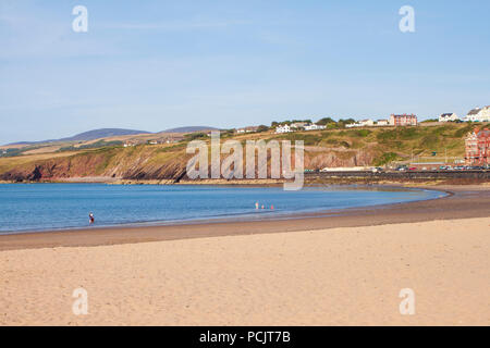 Golden Sands Of Peel Beach, Peel, Isle Of Man Stock Photo