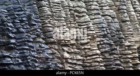 The Pancake Rocks, layers of weathered limestone Stock Photo - Alamy