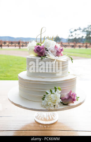 Wedding cake, Australia Stock Photo