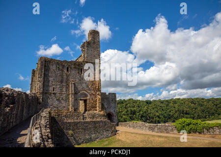 The Great Tower, Chepstow Castle, Wales Stock Photo