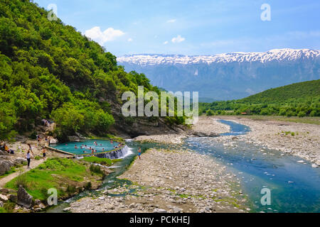 The Hotova National Park, Benje thermal baths, Lengarica River Canyon ...