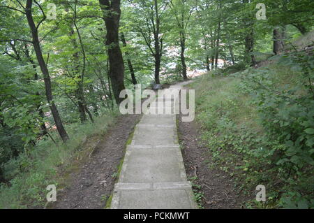 Path to a citadel Stock Photo