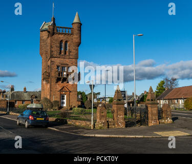 Burns National Monument, Mauchline, Ayrshire, Scotland, United Kingdom, November 5th 2017. National Burns Monument, mauchline, Ayrshire. Stock Photo