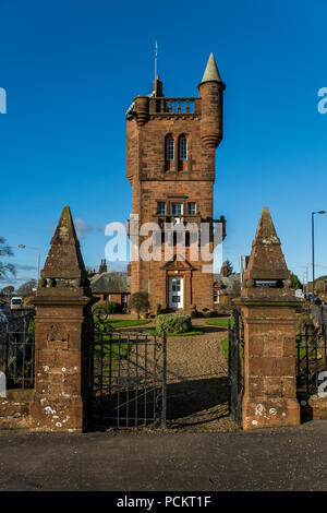 Burns National Monument, Mauchline, Ayrshire, Scotland, United Kingdom, November 5th 2017. National Burns Monument, mauchline, Ayrshire. Stock Photo