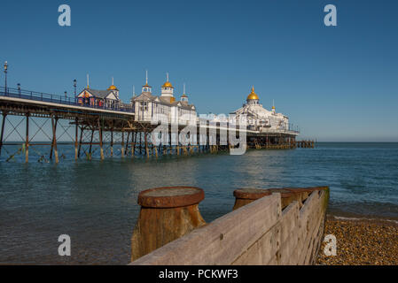 Eastbourne Pier, on the south coast of England in the county of East Sussex Stock Photo