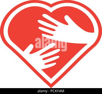 Love and passion logo design template Stock Vector