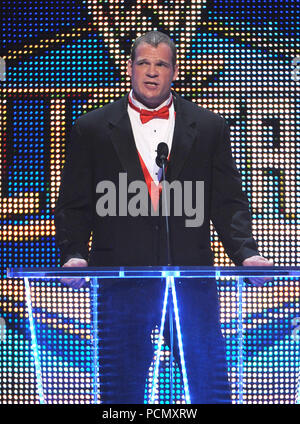 ***FILE PHOTO*** Former WWE wrestler wins Tennessee Mayoral Race New Orleans, LA-April 5 : Glenn Jacobs aka Kane attends the 2014 WWE Hall of Fame induction ceremony at the Smoothie King Center on April 5, 2014 in New Orleans. Credit: Napolitano/MediaPunch Stock Photo