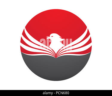 Eagle vector icon illustration design Stock Photo