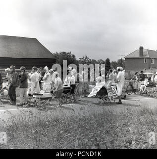 1980's Hospital charity Pram Race Dewsbury /Batley Area social history Slide 11 