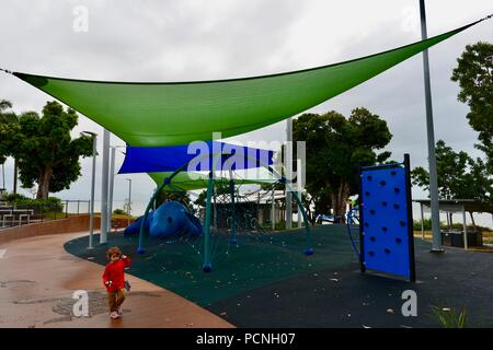 The childrens playground at Cardwell, Queensland, Australia Stock Photo
