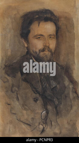 Portrait of the author Anton Chekhov (1860-1904), 1902. Stock Photo