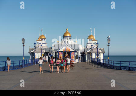 Eastbourne Pier, in the county of East Sussex, England, UK. Stock Photo