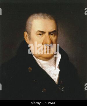 Portrait of the architect Giacomo Quarenghi (1744-1817), 1811. Stock Photo