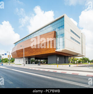 Israel, Ramat Aviv - 3 August 2018: Exterior view of the Steinhardt Museum of Natural History, Tel Aviv university Stock Photo