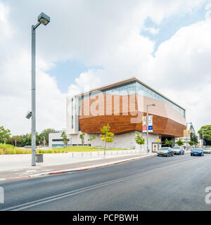 Israel, Ramat Aviv - 3 August 2018: Exterior view of the Steinhardt Museum of Natural History, Tel Aviv university Stock Photo