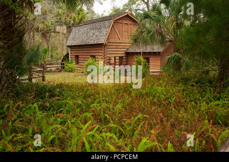 Juniper Springs Ccc Millhouse Waterwheel Ocala National Forest